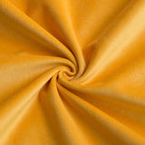 MIULEE Housse de Coussin Décoratif en Velours Taie d'oreiller Deco Chambre Canapé Lot de 2 40x40cm Moutarde