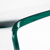 Kave Home - Table Basse et rectangulaire Burano en Verre