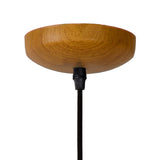 Lucide WOODY - Suspension - Ø 42 cm - Marron (Bois clair) - 44 x 44 x 36 cm (Ref: 76360/01/72)