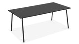 Oviala Table de Jardin et 6 chaises en métal