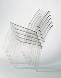 Kartell 4850/B4  LA MARIE Chaise lot de 2, transparent