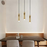 Hobaca® E27 LED Or Nordique Acrylique Lustre Luminaire Suspension Moderne Salle Manger Lustre Cuisine Lampe De Chevet De Chambre LumièRes Restaurant