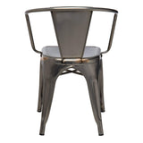 SKLUM Chaise avec accoudoirs LIX Brossée - (Plus de Couleurs)