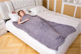 Couverture tricotée Chunky, couvertures en tricot de fil Big Chunky faits à la main, grand câble tricoté, couverture de décor, couverture douce et confortable pour couverture canapé ou canapé de ferme
