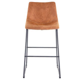 Mendler 2X Tabouret de Bar HWC-D70, Chaise Bar/comptoir, Tissu ~ Style Vintage, Imitation de Daim