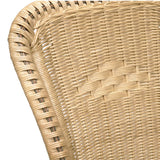 ROTIN DESIGN Chaise Selva Miel en Osier fitrit