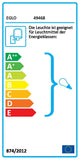 Eglo IAP1292714 Applique Murale, Acier, E27, Noir