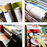 murando Papier peint intissé Abstrait 350x256 cm Décoration Murale XXL Poster Tableaux Muraux Tapisserie Photo Trompe l'oeil Béton rose a-A-0843-a-a
