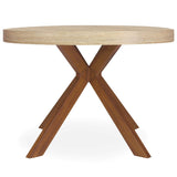 Menzzo Myriade Table Extensible, Bois,Métal, Taille Unique