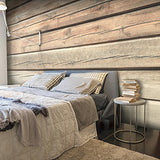 murando Papier peint intissé 400x280 cm Décoration Murale XXL Poster Tableaux Muraux Tapisserie Photo Trompe l'oeil bois f-A-0440-a-b