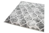 Mérinos Tapis Design en Laine Style marocain Gris crème Größe 160x230 cm