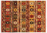 Kilim Carpets by Jalal Tapis Kilim Sivas 3 Rouge/Multicolore 160 x 230 cm