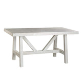 Milner Table Salle À Manger 175 - Bois - 175x95x78 cm - Couleur Blanc Wild