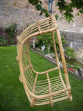 Fauteuil suspendu en rotin Rattan im Trend - Balançoire - Meuble de jardin