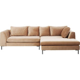 Kare Design Canapé d'angle Gianna Droite Champagne