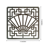 Y-Step Séparateur de pièce à 9 pièces à suspendre pour la maison, hôtel, bureau, bar, décoration