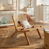 Fauteuil Timor - Teck & rotin - Atmosphera créateur d'intérieur