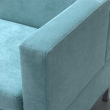 Marque Amazon - Movian - Fauteuil modulaire City Club (avec accoudoir droit), Turquoise