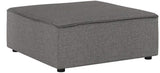 Marque Amazon - Rivet Audrey - Repose-pieds moderne, largeur 99 cm, Gris tempête