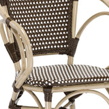 Rotin Design Noel: -36% Fauteuil bistrot Nina en polyrotin