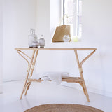 Tikamoon en rotin Table Console 125 cm