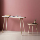 Versa 21090007 Table Entrée Argos, Bois, Marron, 120 x 35 x 80 cm