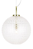 Globen Ligthing Printemps XL Pendentif, E27, Clair/laiton