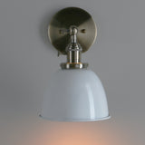 Pathson 16,5 cm vintage industriel en métal Abat-jour ombelle rétro Applique murale lampe Luminaire