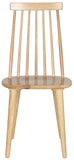 Safavieh Cabrera Lot de 2 Chaises, Bois, Naturel, 49 x 52 x 91,44 cm