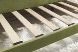 Bobochic BERGEN Canapé de 3 places convertible Vert 222 x 92 x 90 cm