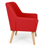 Menzzo Gustav Autres Meubles, Tissu, Rouge, 59