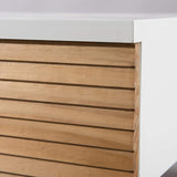 MACABANE Console 2 tiroirs, 97 x 40 x 25
