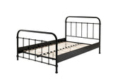 Vipack NYBE1218 New York lit 120x200cm Noir, Métal, 211,2x128x112 cm