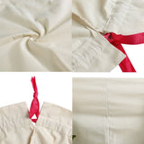 Sac de noel cadeau Santa Sacks Personnalisé Toile de jute Extra Large 19.7" X 26.8" Avec cordon rouge pour Noël présente des décorations de cadeaux de Noël et des cadeaux de fête (Grand)
