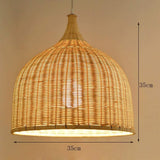 SMEJS Luminaire Suspendu Suspendu avec Lustre Suspendu et plafonniers côtiers Modernes avec Abat-Jour intégré (Size : 35)