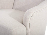 Fauteuil en Tissu - Fauteuil tapissé Beige - Alta