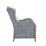 Fauteuil JACK en rotin kubu