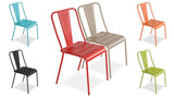 Oviala Chaise de Jardin en métal, Dieppe