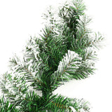 PandaHug 1.8m Guirlande Sapin de Noël Artificiel Neige Guirlande Rotin de Noël Décoration Porte Cheminée Arbre de Noël (1 pcs)