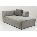 Kare Design Méridienne Droite d'angle canapé Infinity Gris