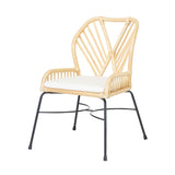 Fauteuil Colibri en rotin