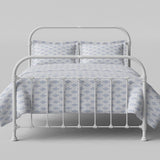 The Original Bed Co. Lit Timolin Cadre de Lit en Métal et Fer Blanc Satiné 160 x 190 cm