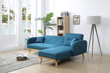 Bestmobilier - Viking - Canapé d'angle réversible Convertible - Style scandinave - Tissu