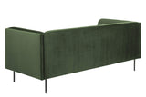 Marque Amazon - Movian Ola - Canapé 3 places, 88 x 200 x 79 cm (longueur x largeur x hauteur), Vert foncé
