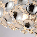 Saint Mossi lustre acrylique moderne éclairage encastré montage LED plafonnier luminaire suspension pour salle à manger salle de bain chambre salon largeur 48 cm x hauteur 20 cm