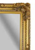 PALAZZO INT Miroir Mural Style Baroque Doré 175 x 83 cm Taille XL