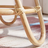 Table Basse Ronde en rotin Naturel