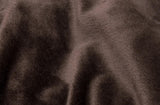 Couverture en fourrure en fausse fourrure loup gris/marron 220 x 240 cm