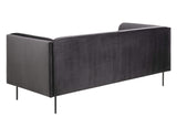 Marque Amazon - Movian Ola - Canapé 3 places, 88 x 200 x 79 cm (longueur x largeur x hauteur), Anthracite
