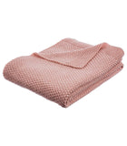Atmosphera - Plaid Tricot Rose 125X150